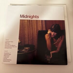 Taylor Swift Midnights Album vinyl never used